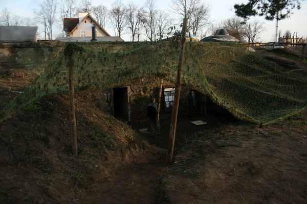 The bunker after the excavation (Photo: Piszanin)